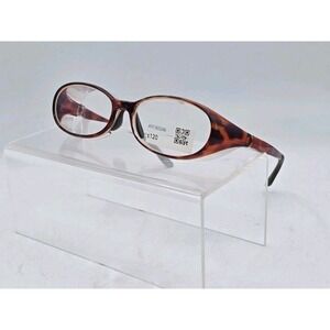 Jins Thick Tortoise Eyeglass Frames 54 - 16-122 - 31 AFKF14S0002A86 - SITS ASKEW